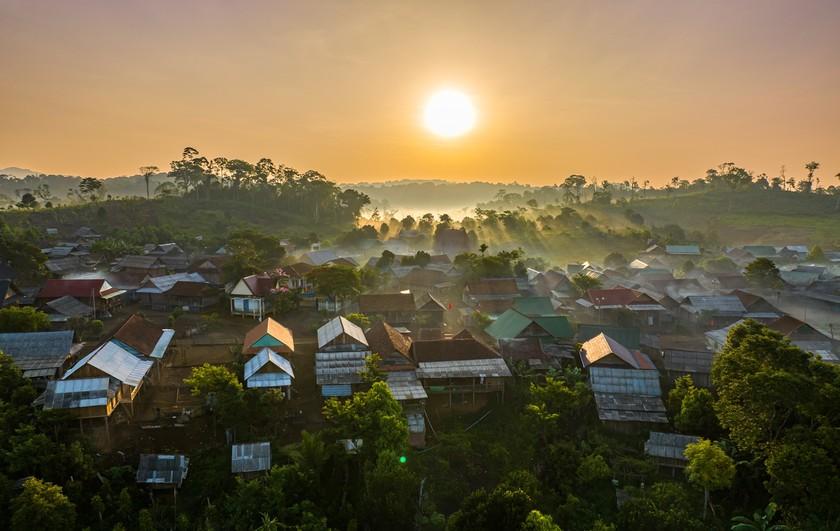 Đặc sắc văn hóa truyền thống của người Bahnar, Hrê ở An Lão ảnh 1